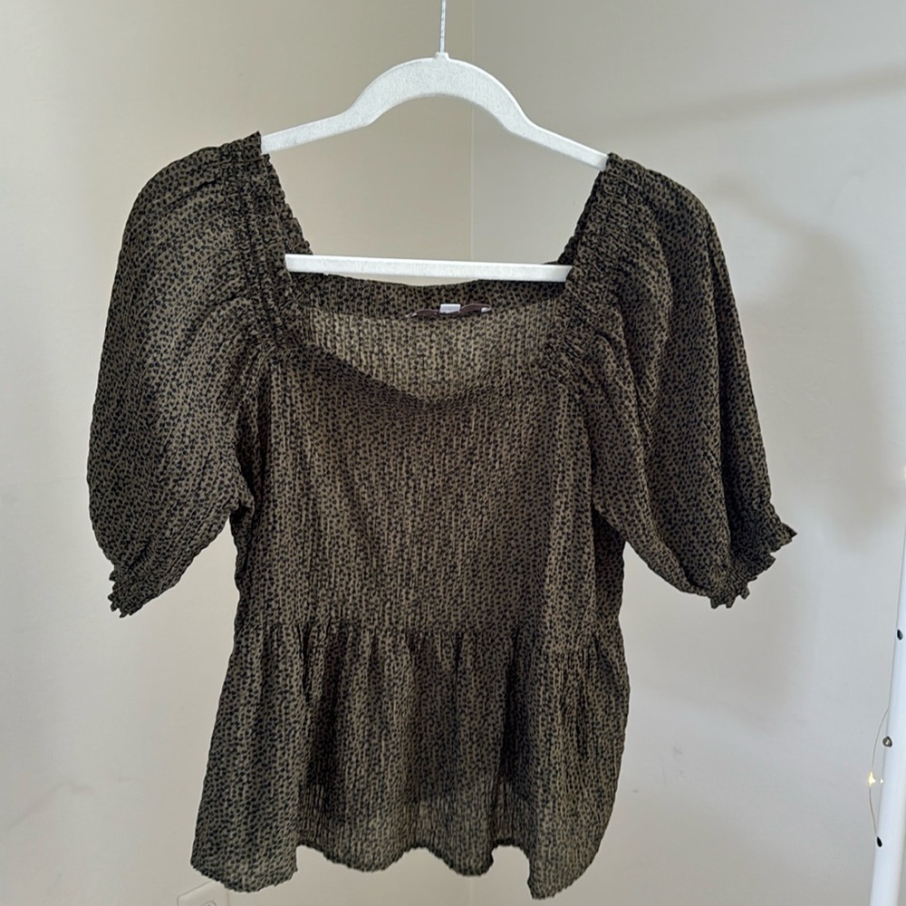 Loft Square neck blouse